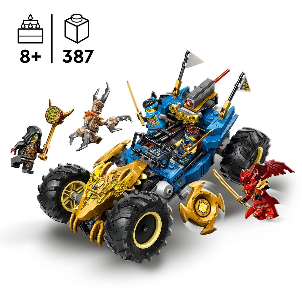 Jay's Transforming Car LEGO 71856