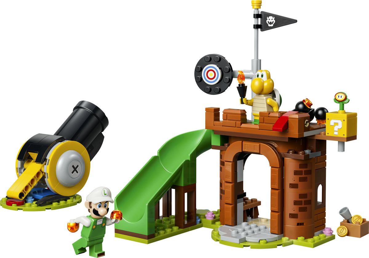 Fire Luigi vs. Koopa Troopa Battle LEGO 72061