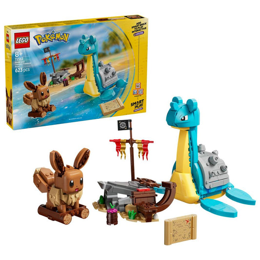 Eevee & Lapras’s Treasure Hunt LEGO 72162