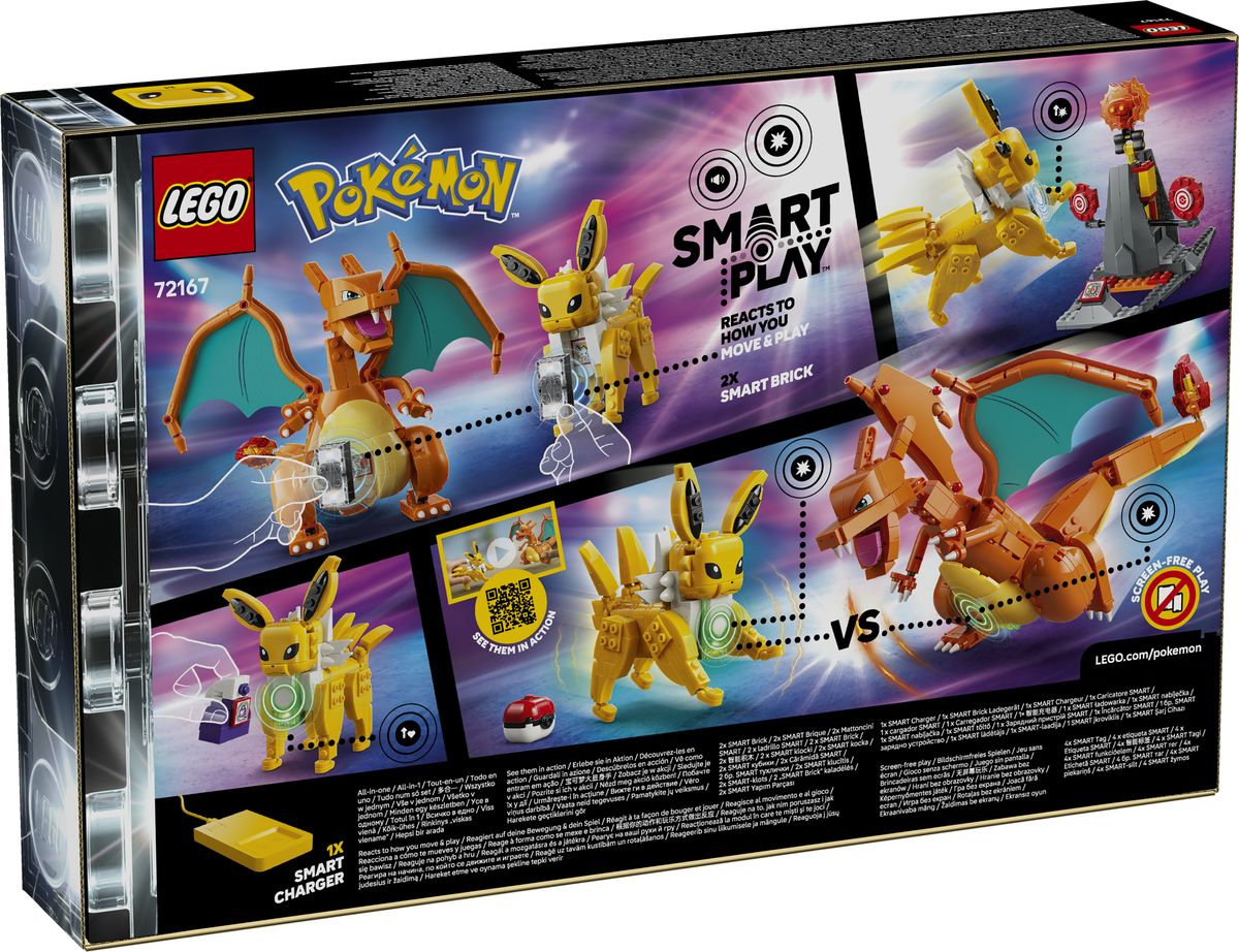Charizard vs. Jolteon Ultimate Battle LEGO 72167