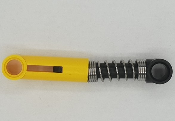 731c07 | Technic, Shock Absorber 6.5L with Black Piston Rod - Hard Spring, Tight Coils at Ends | LEGOPART