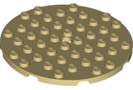 74611 | Plate, Round 8 x 8 with Hole | LEGOPART