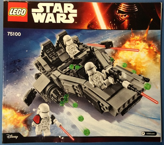 75100-1 | First Order Snowspeeder | INSTRUCTIONS | LEGOPART