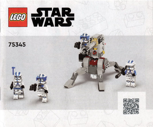 75345-1 | 501st Clone Troopers Battle Pack | INSTRUCTIONS | LEGOPART