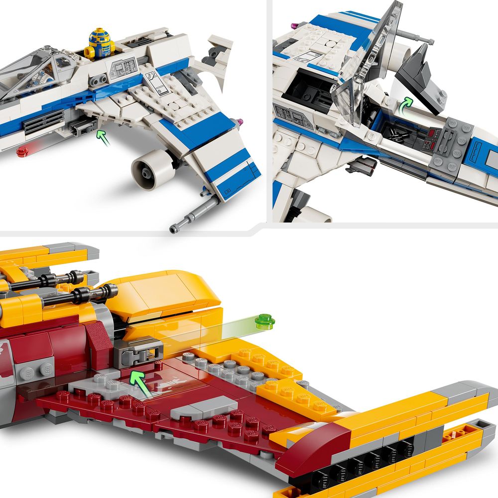 New Republic E-wing™ vs. Shin Hati's Starfighter™ LEGO 75364