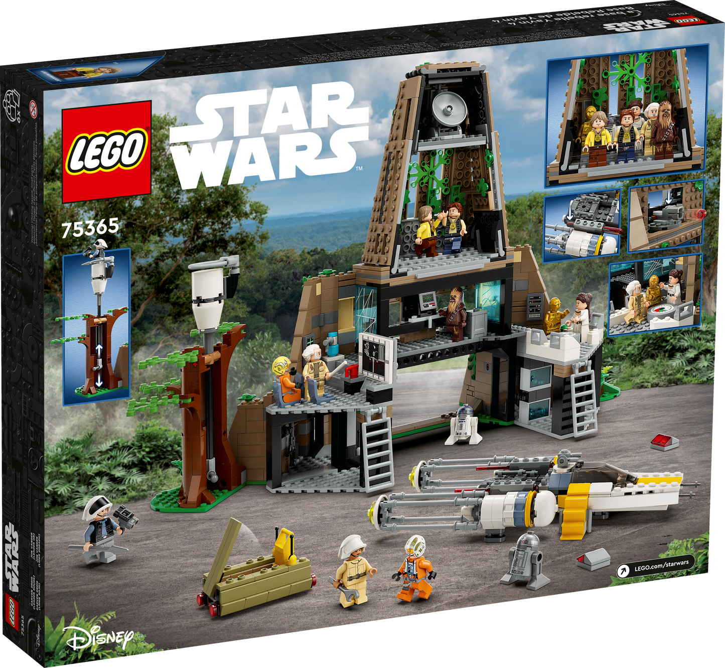 Yavin 4 Rebel base LEGO 75365