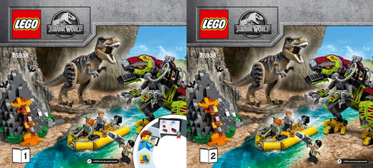 75938-1 | T. rex vs Dino-Mech Battle | INSTRUCTIONS | LEGOPART