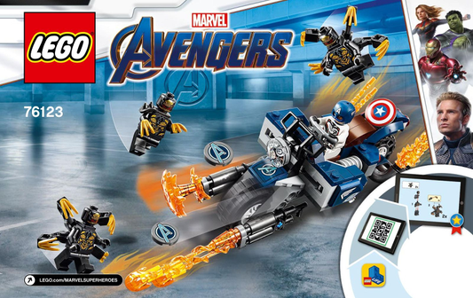 76123-1 | Captain America: Outriders Attack | INSTRUCTIONS | LEGOPART