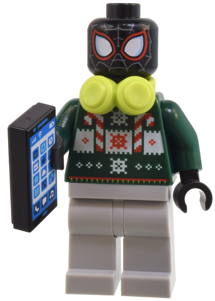 Miles Morales with Headphones and Cell Phone LEGO sh0985