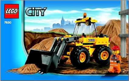 7630-1 | Front-End Loader | INSTRUCTIONS | LEGOPART