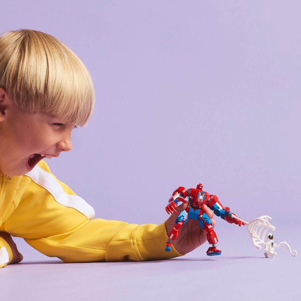 Spider-Man mecha vs. Anti-Venom LEGO 76308