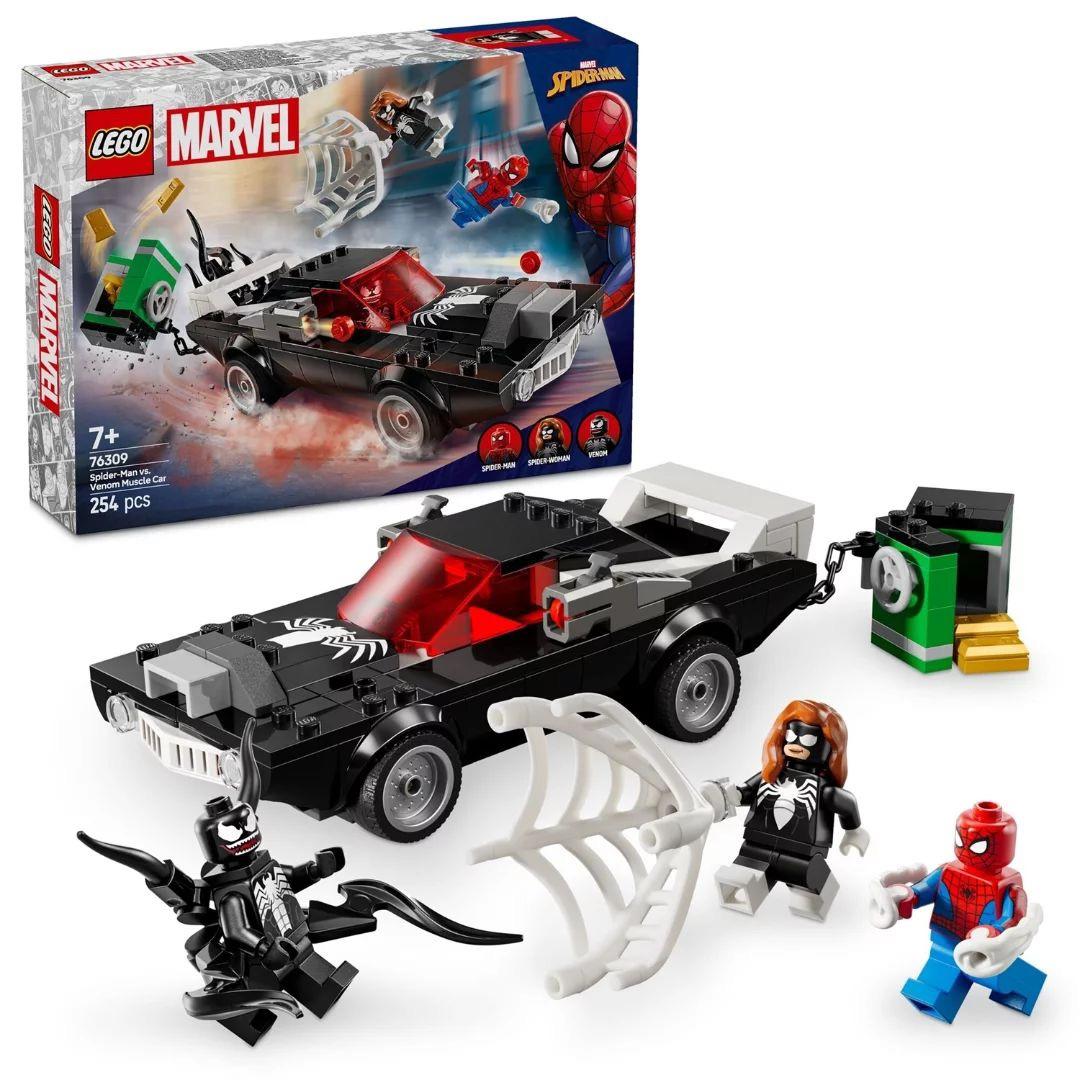 Spider-Man vs. Venom Muscle Car LEGO 76309