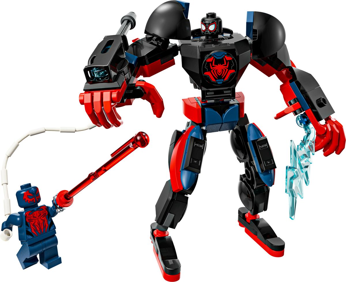 Miles Morales Mech VS Spider Man 2099 LEGO 76337