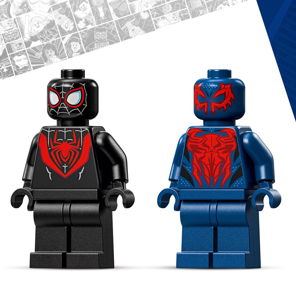 Miles Morales Mech VS Spider Man 2099 LEGO 76337