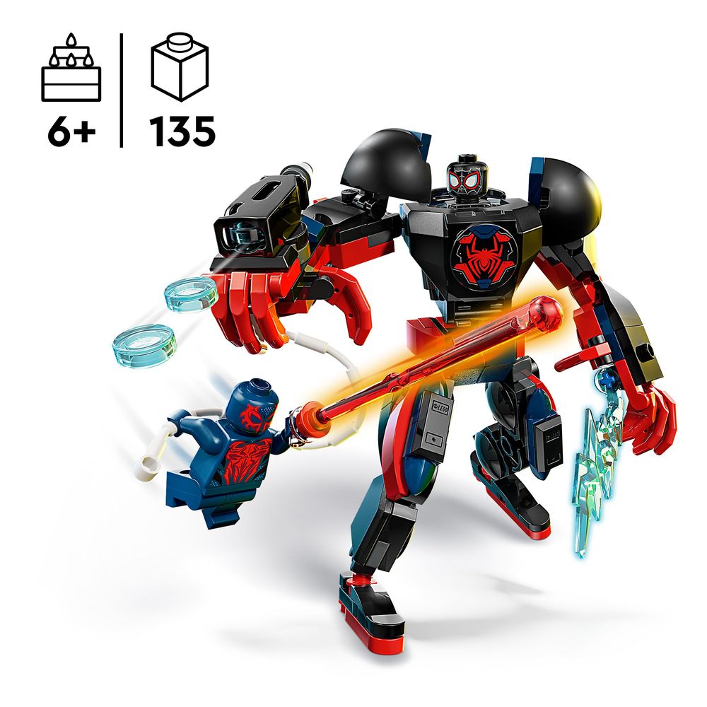 Miles Morales Mech VS Spider Man 2099 LEGO 76337