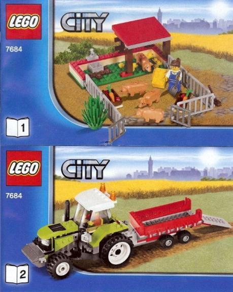 7684-1 | Pig Farm | INSTRUCTIONS | LEGOPART