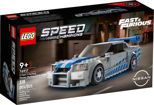 2 Fast 2 Furious Nissan Skyline GT-R (R34) LEGO 76917