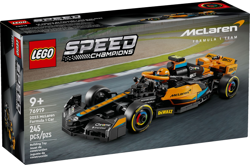2023 McLaren Formula 1 Car LEGO 76919