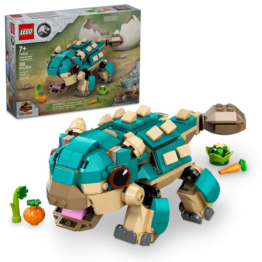 Baby Bumpy: Ankylosaurus LEGO 76962