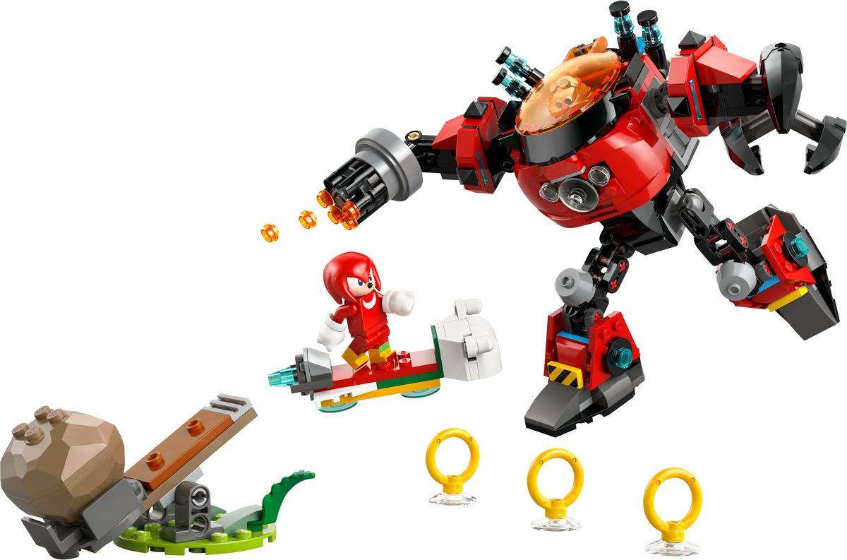 Knuckles vs. Dr. Eggman Egg Crusher Mech LEGO 77005