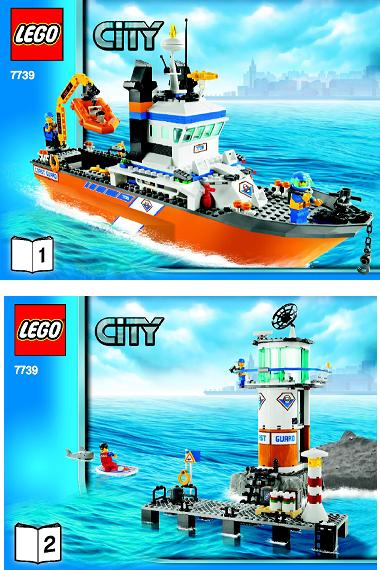 7739-1 | Coast Guard Patrol Boat | INSTRUCTIONS | LEGOPART