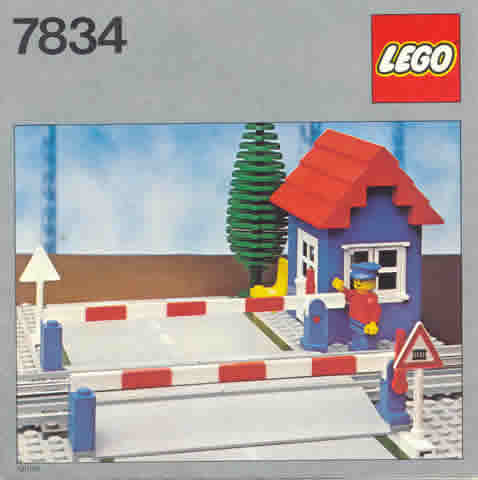 7834-1 | Level Crossing Manual | INSTRUCTIONS | LEGOPART