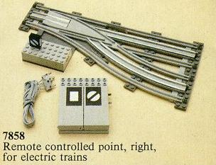 Remote Controlled Points Right 12v LEGO 7858-1
