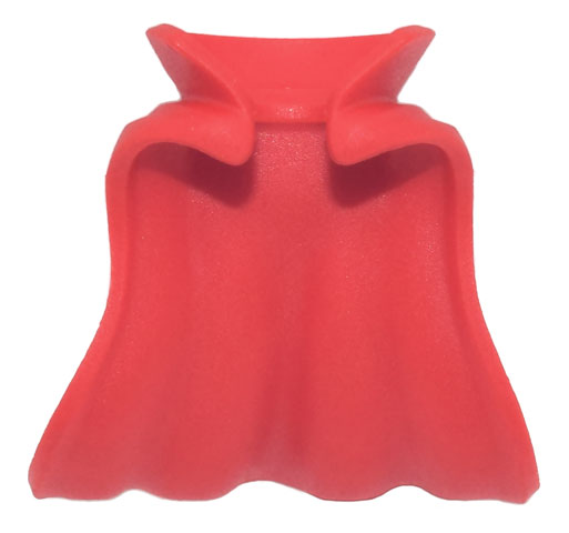 79786 | Minifigure Cape Flexible Rubber, Billowing with High Rounded Collar | LEGOPART