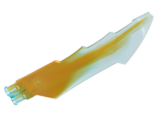 79895pb01 | Propeller 1 Blade 14L with 2 Axle Holes and Jagged Edges | LEGOPART