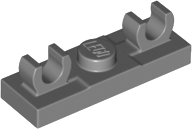 79987 | Plate, Modified 1 x 3 with 2 Open O Clips on Top | LEGOPART