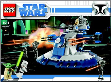 8018-1 | Armored Assault Tank (AAT) | INSTRUCTIONS | LEGOPART