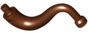 80497 | Elephant Tail / Trunk with Bar End - Long Straight Tip | LEGOPART