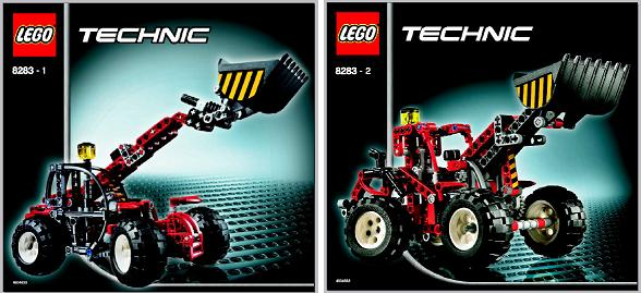 8283-1 | Telehandler (Front End Loader) | INSTRUCTIONS | LEGOPART