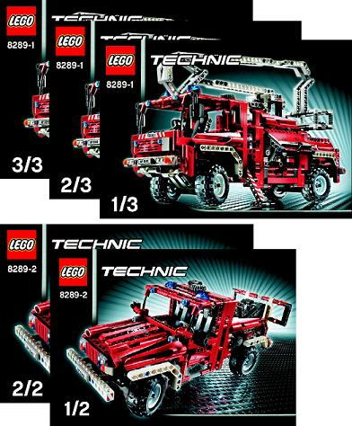 8289-1 | Fire Truck | INSTRUCTIONS | LEGOPART