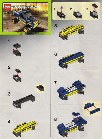 8303-1 | Demon Destroyer | INSTRUCTIONS | LEGOPART