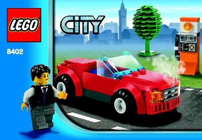 8402-1 | Sports Car | INSTRUCTIONS | LEGOPART