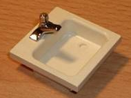 840c01 | Homemaker Washbasin Sink with Chrome Silver Tap | LEGOPART