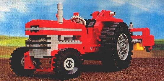 Tractor LEGO 851 | Fyrebrick.be