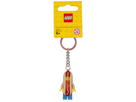 Hotdogverkoper sleutelhanger LEGO 853571