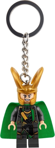 Loki (Pearl Dark Gray Suit) Key Chain LEGO 854294