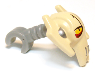 87567pb01 | Minifigure, Head, Modified SW General Grievous | LEGOPART