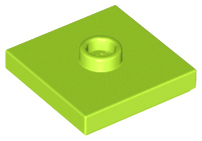 87580 | Plate, Modified 2 x 2 with Groove and 1 Stud in Center (Jumper) | LEGOPART