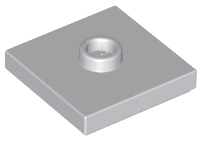 87580 | Plate, Modified 2 x 2 with Groove and 1 Stud in Center (Jumper) | LEGOPART