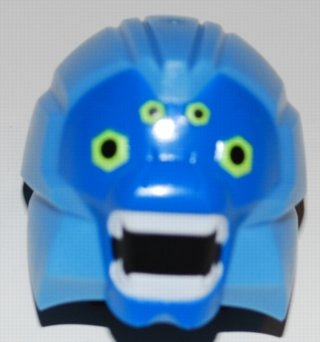 87851c01pb01 | Large Figure Head Modified Ben 10 Spidermonkey with Blue Face Pattern | LEGOPART