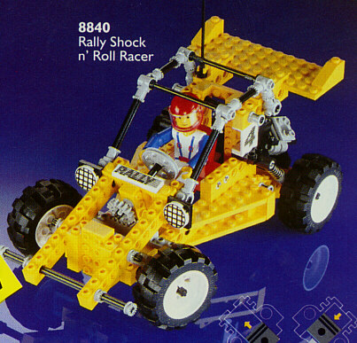 Rally Shock n' Roll Racer LEGO 8840-1