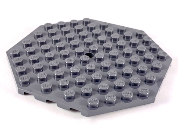 89523 | Plate, Modified 10 x 10 Octagonal with Hole | LEGOPART