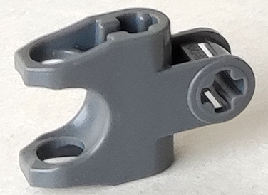 89652 | Technic, Axle Connector 2 x 3 with Ball Joint Socket - Closed Sides, Angled Forks with Open Axle Holes | LEGOPART