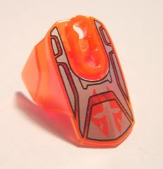 90640pb002 | Hero Factory Armor with Ball Joint Socket - Size 4 with Beast Pattern (Fangz) | LEGOPART