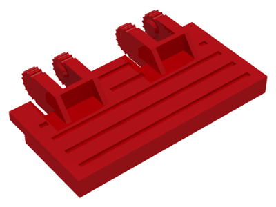 92092 | Hinge Train Gate 2 x 4 Locking Dual 2 Fingers without Rear Reinforcements | LEGOPART