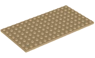 92438 | Plate 8 x 16 | LEGOPART